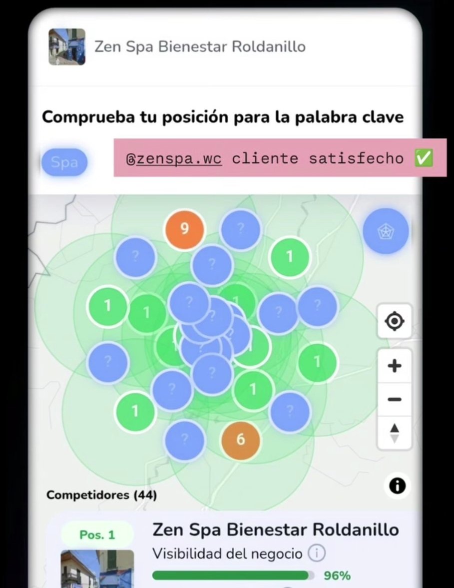 Ranking #1 Google Maps Zen Spa
